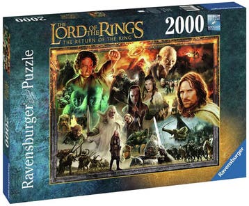 Ravensburger puzzel Lord of the rings: Return of the King -, Ophalen of Verzenden, Nieuw