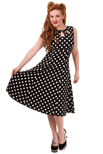 Banned, Songbird Dress in Black in xsmall., Kleding | Dames, Jurken, Verzenden, Nieuw