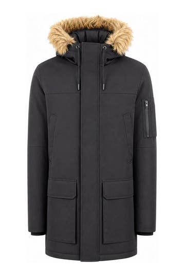 Jack & Jones Jas in maat M Zwart, Kleding | Heren, Jassen | Winter, Verzenden, Zo goed als nieuw, Zwart, Jack & Jones