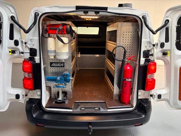 Citroën Jumpy Servicewagen 1.6 BlueHDI 95pk euro6 Club M L2H, Gebruikt, Euro 6, Citroën, Leder en Stof