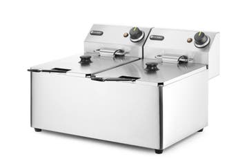 Hendi Horeca Friteuse | 2x 8L | 230v | 542x430x351mm, Ophalen of Verzenden, Nieuw in verpakking