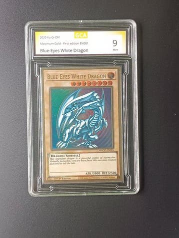 Konami - 1 Card - Yu-Gi-Oh! - Blue-Eyes White Dragon, Nieuw