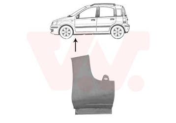 Spatbord o.a: Fiat, Panda (169), Ophalen of Verzenden, Spatbord, Fiat, Nieuw