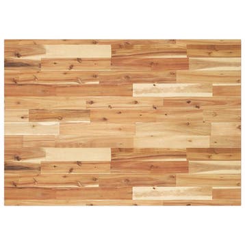 vidaXL Bureaublad met olieafwerking 100x70x2 cm massief, Verzenden, Nieuw