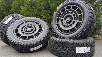 Defender 5x 20” Satin Black | BFGoodrich KO3 All Season, 275 mm, Banden en Velgen, Nieuw, Ophalen of Verzenden