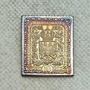 Italië. Trentino, patina espectacular , Plata, muy dificil