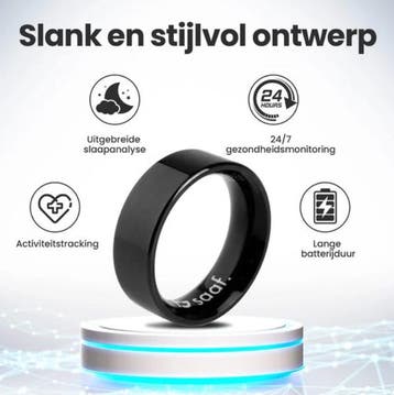 2dekans | Saaf Smart Ring - Maat 11 - voor Dames en Heren -, Ophalen of Verzenden, Zo goed als nieuw