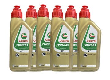 Castrol Power RS 2T 1L (6X1 liter) voordeelpak, Verzenden