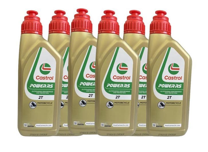 Castrol Power RS 2T 1L (6X1 liter) voordeelpak, Motoren, Accessoires | Onderhoudsmiddelen, Verzenden