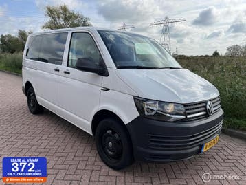 Volkswagen Transporter  | Financial Lease voor 374 p/mnd, Gebruikt, Overige carrosserieën, Overige brandstoffen, Wit