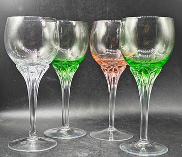 Moser & Söhne - Wijnglas (4) - Kristal