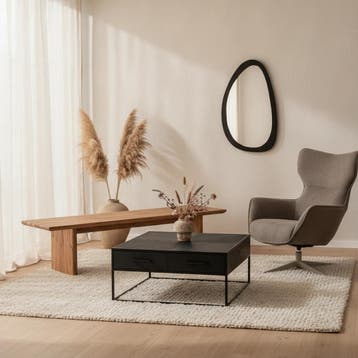 Eetkamerbank Tense Naturel Mangohout 280 cm | Starfurn, Huis en Inrichting, Ophalen of Verzenden, Nieuw