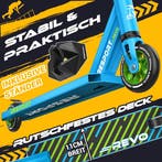 Stuntstep - Voor kinderen en volwassenen - Vouwbaar - Blauw, Fietsen en Brommers, Steps, Verzenden, Zo goed als nieuw