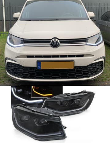 LED Koplampen | geschikt voor Volkswagen | Caddy 2020- | Zwa, Verzenden, Nieuw, Volkswagen