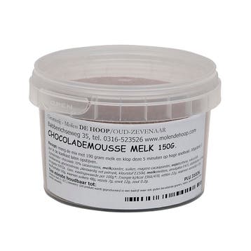 Molen de Hoop Bavarois Chocolademousse Melk 150gr, Verzenden, Nieuw