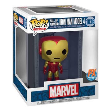 Funko pop! Deluxe 1036 Hall of armor: Iron man Model 4, Verzamelen, Verzenden, Nieuw