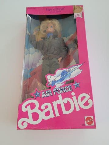 Mattel - Barbiepop Vintage Stars ’n Stripes Air Force Barbie