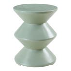 Bijzettafel Kyppeslo rond 47x37 cm mintgroen [en.casa], Huis en Inrichting, Tafels | Bijzettafels, Verzenden, Nieuw