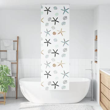 vidaXL Doucherolgordijn 70x240 cm stofbreedte 66 cm, Verzenden, Nieuw