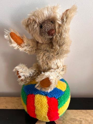 Artist Teddybear - Speelgoed Kleine handgemaakte teddybeer