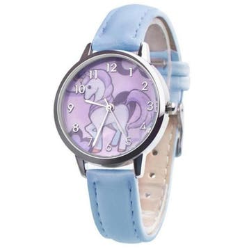 Fako - Kinderhorloge - Eenhoorn - Unicorn - Blauw, Sieraden, Tassen en Uiterlijk, Horloges | Kinderen, Verzenden, Nieuw