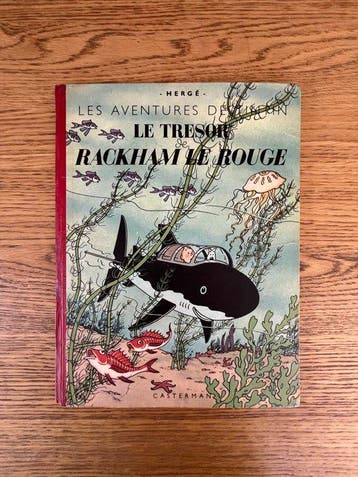Tintin T12 - Le Trésor de Rackham le Rouge -B2- - 1 Album -, Nieuw