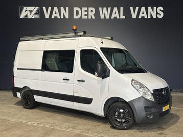Opel Movano L2H2 | Financial Lease voor 291 p/mnd, Stof, Gebruikt, Wit, 360° camera