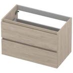 INK - Onderkast 2 Laden Greeploos met Houten Keerlijst -, Ophalen of Verzenden, Nieuw