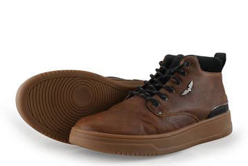 PME Legend Veterboots in maat 45 Cognac, Overige kleuren, Verzenden, Boots, Zo goed als nieuw