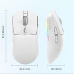 Lichtgewicht Draadloze Gaming Muis 1000Hz met 12.000 DPI, Computers en Software, Muizen, Verzenden, Nieuw