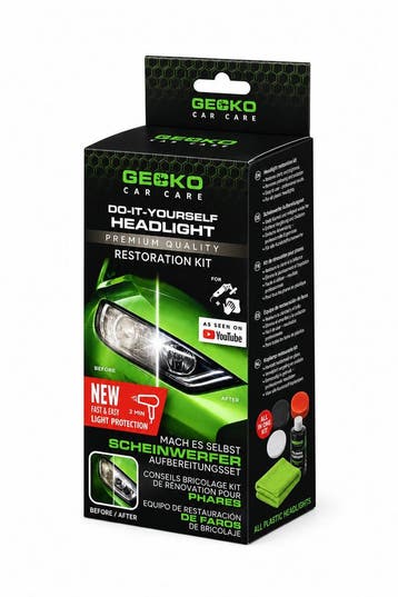 Gecko koplamp-herstelset, Ophalen of Verzenden