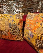 Set gestoffeerde kussens Gustave Klimt - 60x60cm elk -