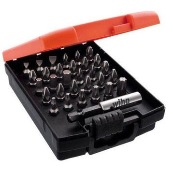 WIHA Bit Box 31-delig, incl universele houder, Doe-het-zelf en Verbouw, Elektra en Kabels, Ophalen of Verzenden, Nieuw