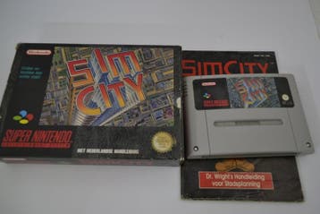 Sim City (SNES HOL CIB), Verzenden, Zo goed als nieuw