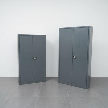 Set van 2 kantoorkasten antraciet 180x80x38 cm + 195x92x42 c, Ophalen of Verzenden, Nieuw