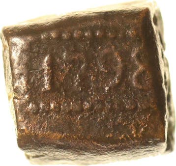 Nederlands-Indië - Bataafse Republiek. 1 Stuiver-Bonk 1798, Postzegels en Munten, Munten | Nederland