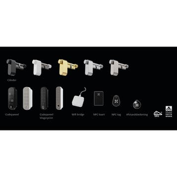 Black X afstandsbediening xKey voor Smart Lock set van 4, Verzenden, Nieuw