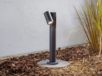 (4x) Staande tuinlamp 60cm GU10 fitting zwart..., Nieuw