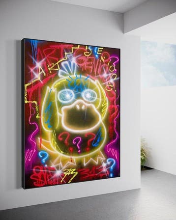 Outside313 - Psyduck - Art Genious? - Neon black edition