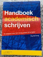 Handboek academisch schrijven (Joy de Jong), Verzenden, Gelezen, Joy de Jong