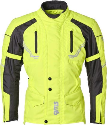 gms Taylor Neon Gele Textiele Motorjas, Nieuw met kaartje, Jas | textiel, Gms, Heren