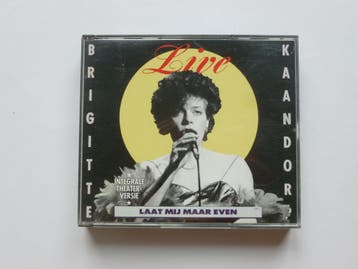 Brigitte Kaandorp - Laat mij maar even / Live (2 CD), Ophalen of Verzenden, Zo goed als nieuw