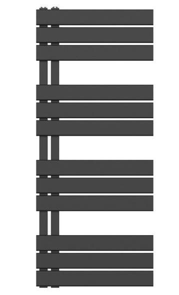 Handdoekradiator 120 x 50 cm Mat Zwart – Grove Structuurlak, Ophalen of Verzenden, Nieuw, Bad