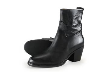 Shabbies Amsterdam Enkellaarzen in maat 40 Zwart, Kleding | Dames, Shabbies Amsterdam, Verzenden, Zwart, Lage of Enkellaarzen