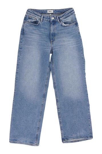 Only Broek in maat W29 L34 Blauw, Kleding | Dames, Truien en Vesten, Only, Verzenden, Gedragen, Blauw