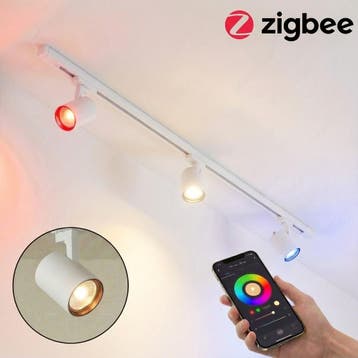 SMART 1-fase Railverlichting | 100CM | 3x Railspot PLUTO, Ophalen of Verzenden, Nieuw