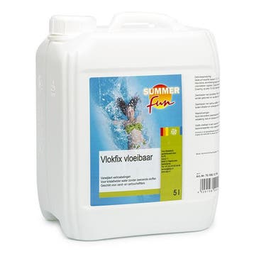 Summer Fun Summer fun vlokfix vloeibaar 5 liter, Tuin en Terras, Verzenden, Nieuw