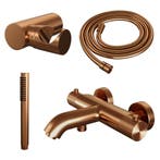 Brauer Copper Carving Opbouw Baddouche Thermostaatkraan Set, Ophalen of Verzenden, Nieuw