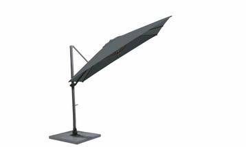 4 Seasons Outdoor Siesta parasol Ø 350 cm charcoal |, Ophalen of Verzenden, Nieuw