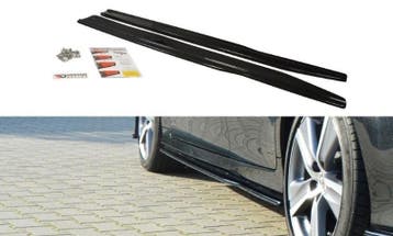 Zijskirts Diffusers Lexus GS Mk4 Facelift Glanzend Zwart, Ophalen of Verzenden, Nieuw